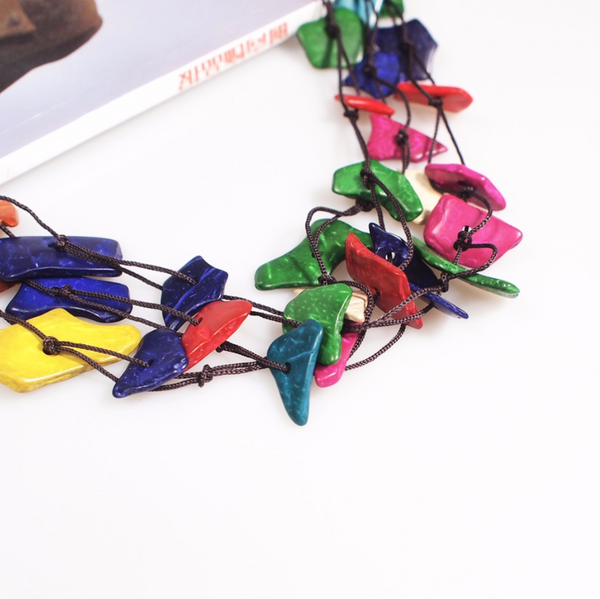 Coconut Chips Necklace