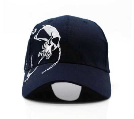 Skull baseball cap