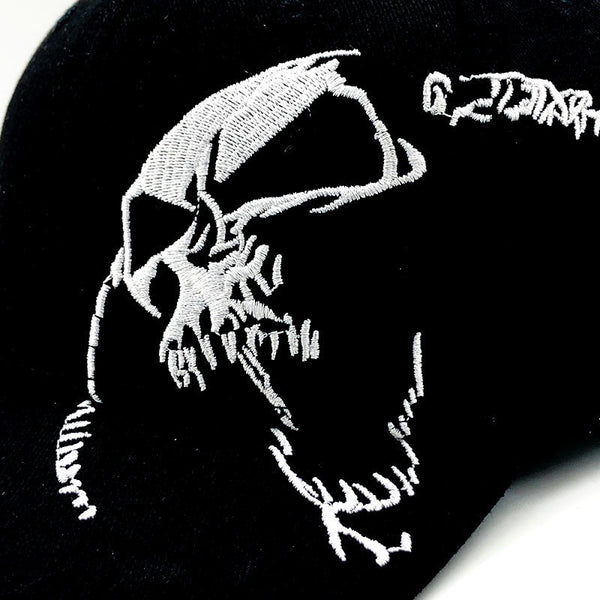 Skull baseball cap