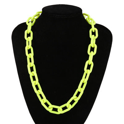 Large Chain Link Necklace