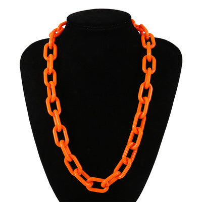 Large Chain Link Necklace
