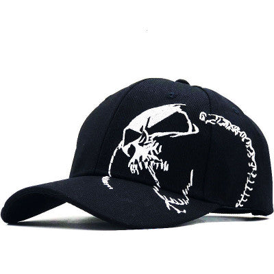 Skull baseball cap