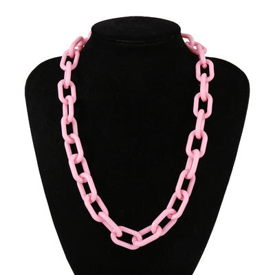 Large Chain Link Necklace