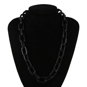 Large Chain Link Necklace