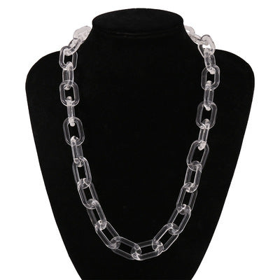 Large Chain Link Necklace